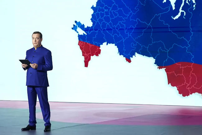 Ντμίτρι Μεντβέντεφ, Dmitri Medvedev, 4 Μαρτίου 2024, μαραθώνιος Γνώσης, Παγκόσμιο Φεστιβάλ Νεολαίας 