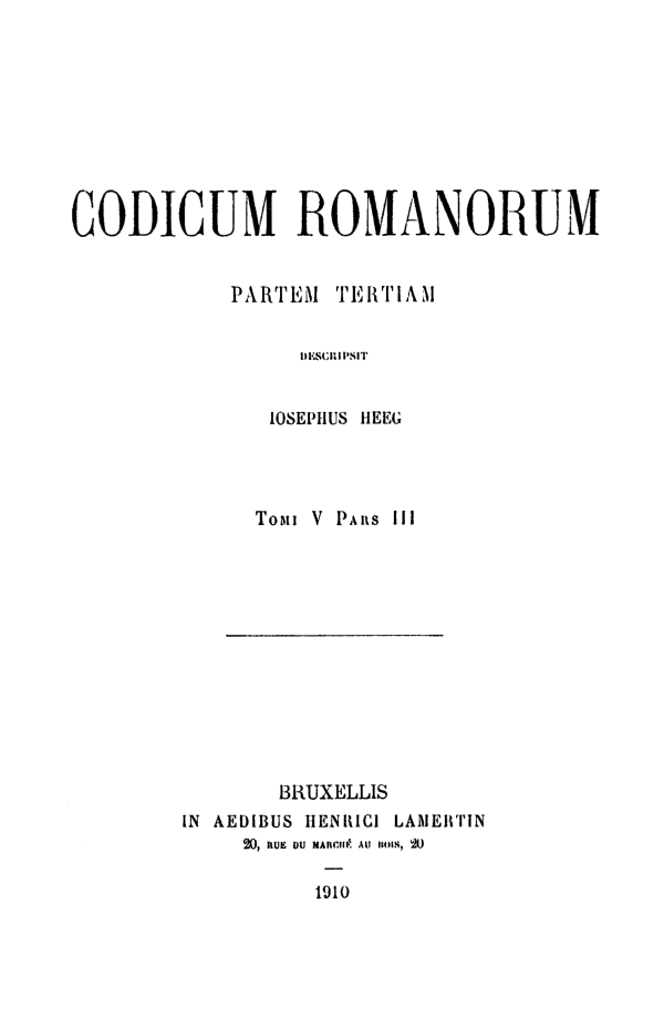 Cover of CCAG Vol. 5c