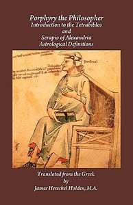Porphyry, Introduction to Tetrabiblos book cover, translation by James_Holden