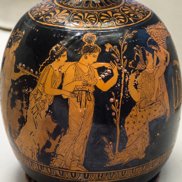 Ἀ&phi;&rho;&omicron;&delta;ί&tau;&eta;, Ἔ&rho;&omega;&sigmaf;, &Pi;&epsilon;&iota;&theta;ώ, &Epsilon;ὐ&delta;&alpha;&iota;&mu;&omicron;&nu;ί&alpha;, &Pi;&alpha;&iota;&delta;&epsilon;ί&alpha;, &Epsilon;ὐ&nu;&omicron;&mu;ί&alpha;