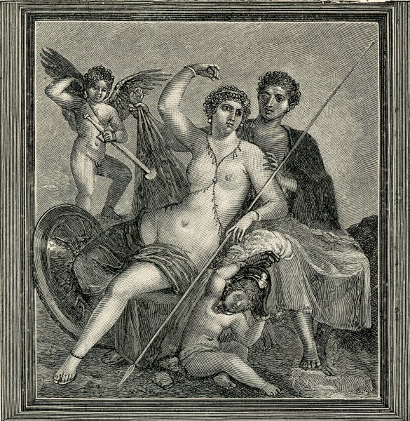 Ἄ&rho;&eta;&sigmaf; &kappa;&alpha;ὶ Ἀ&phi;&rho;&omicron;&delta;ί&tau;&eta;, &chi;&alpha;&rho;&alpha;&kappa;&tau;&iota;&kappa;ὴ