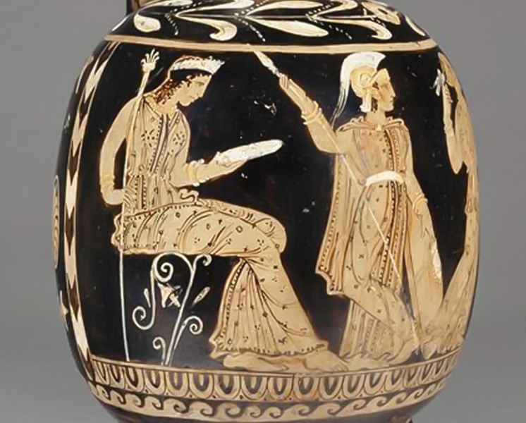 Ἡ &kappa;&rho;ί&sigma;&eta; &tau;&omicron;ῦ &Pi;ά&rho;&iota;&delta;&omicron;&sigmaf;, Ἥ&rho;&alpha; &kappa;&alpha;ὶ Ἀ&theta;&eta;&nu;ᾶ