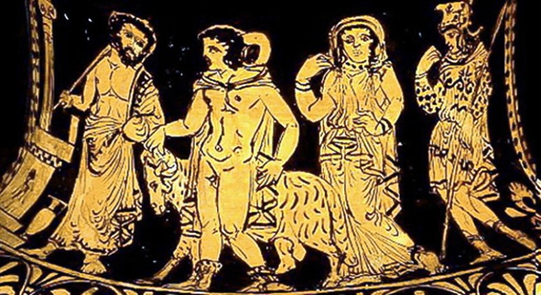 Ὁ &Phi;&rho;ῖ&xi;&omicron;&sigmaf; &theta;&upsilon;&sigma;&iota;ά&zeta;&omega;&nu; &Kappa;&rho;&iota;ό