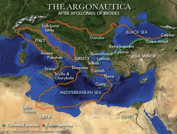 Ἡ &pi;&omicron;&rho;&epsilon;ί&alpha; &tau;ῶ&nu; Ἀ&rho;&gamma;&omicron;&nu;&alpha;&upsilon;&tau;ῶ&nu; &kappa;&alpha;&tau;ὰ Ἀ&pi;&omicron;&lambda;&lambda;ώ&nu;&iota;&omicron;