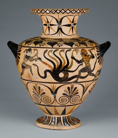 Ἡ&rho;&alpha;&kappa;&lambda;ῆ&sigmaf;, Ἰό&lambda;&alpha;&omicron;&sigmaf; &kappa;&alpha;ὶ &Lambda;&epsilon;&rho;&nu;&alpha;ί&alpha; Ὕ&delta;&rho;&alpha;