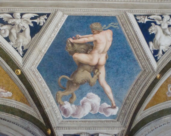 Ἡ &pi;ά&lambda;&eta; &tau;&omicron;ῦ Ἡ&rho;&alpha;&kappa;&lambda;έ&omicron;&upsilon;&sigmaf;, &tau;&omicron;ῦ &Pi;&epsilon;&rho;&omicron;ύ&tau;&sigma;&iota;