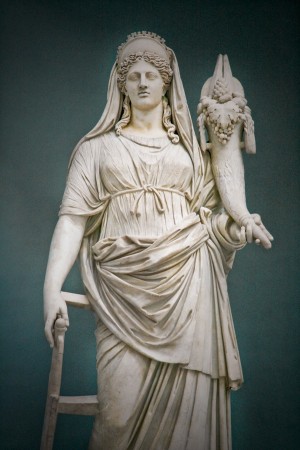 &Delta;ή&mu;&eta;&tau;&rho;&alpha;, &rho;&omega;&mu;&alpha;ϊ&kappa;ὸ ἄ&gamma;&alpha;&lambda;&mu;&alpha;