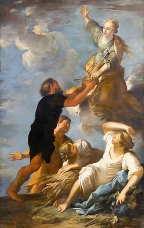 Ἀ&sigma;&tau;&rho;&alpha;ί&alpha; &Delta;ί&kappa;&eta;, &phi;έ&rho;&omicron;&upsilon;&sigma;&alpha; &tau;ὸ&nu; &Kappa;&epsilon;&rho;&alpha;&upsilon;&nu;ὸ, &tau;&omicron;ῦ &Rho;ό&zeta;&alpha;