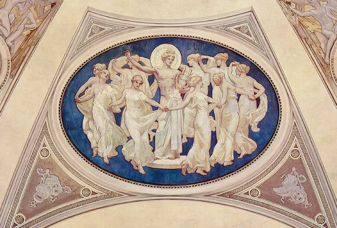 Ἀ&pi;ό&lambda;&lambda;&omega;&nu; &kappa;&alpha;ὶ &Mu;&omicron;ῦ&sigma;&epsilon;&sigmaf;