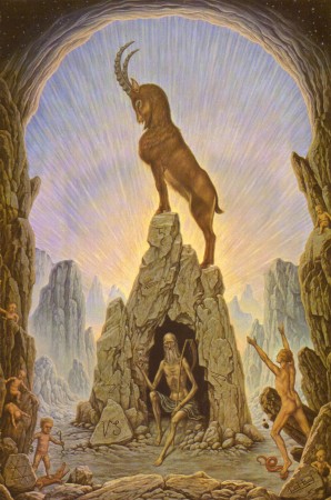 Ὁ &Alpha;ἰ&gamma;ό&kappa;&epsilon;&rho;&omega;&sigmaf;, &tau;&omicron;ῦ &Gamma;&iota;ό&phi;&rho;&alpha;