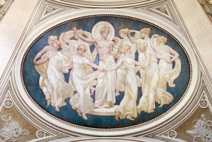 Ἀ&pi;ό&lambda;&lambda;&omega;&nu; &kappa;&alpha;ὶ &Mu;&omicron;ῦ&sigma;&epsilon;&sigmaf;, &Sigma;ά&rho;&tau;&zeta;&epsilon;&nu;&tau;