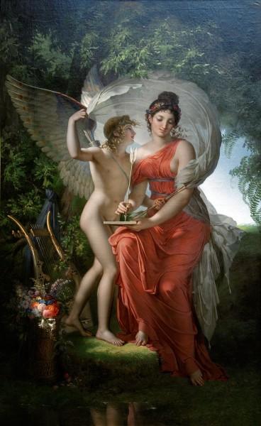 Ἡ &Mu;&omicron;ῦ&sigma;&alpha; &Kappa;&alpha;&lambda;&lambda;&iota;ό&pi;&eta;, &Mu;&epsilon;ϋ&nu;&iota;έ&rho;