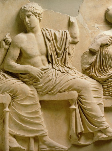 Ἀ&pi;ό&lambda;&lambda;&omega;&nu;, ἀ&nu;ά&gamma;&lambda;&upsilon;&phi;&omicron; &Pi;&alpha;&rho;&theta;&epsilon;&nu;ῶ&nu;&omicron;&sigmaf;