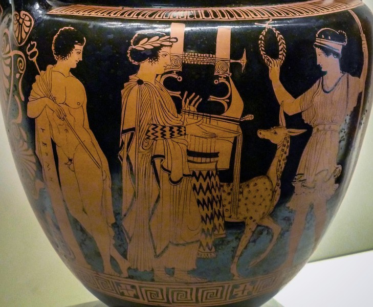 Ἑ&rho;&mu;ῆ&sigmaf;, Ἀ&pi;ό&lambda;&lambda;&omega;&nu; &kappa;&alpha;ὶ Ἄ&rho;&tau;&epsilon;&mu;&iota;&sigmaf;