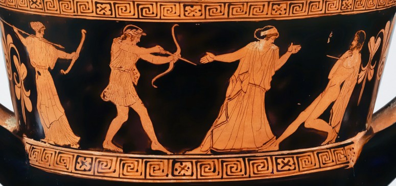 &Tau;&iota;&tau;&upsilon;&omicron;ῦ &theta;ά&nu;&alpha;&tau;&omicron;&sigmaf;