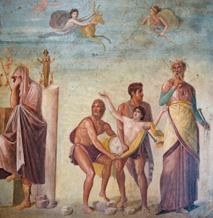 Ἡ &Theta;&upsilon;&sigma;ί&alpha; &tau;ῆ&sigmaf; Ἰ&phi;&iota;&gamma;έ&nu;&epsilon;&iota;&alpha;&sigmaf;