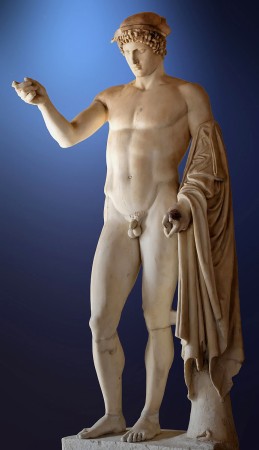 &Lambda;ό&gamma;&iota;&omicron;&sigmaf; Ἑ&rho;&mu;ῆ&sigmaf; (Hermes Ludovisi)
