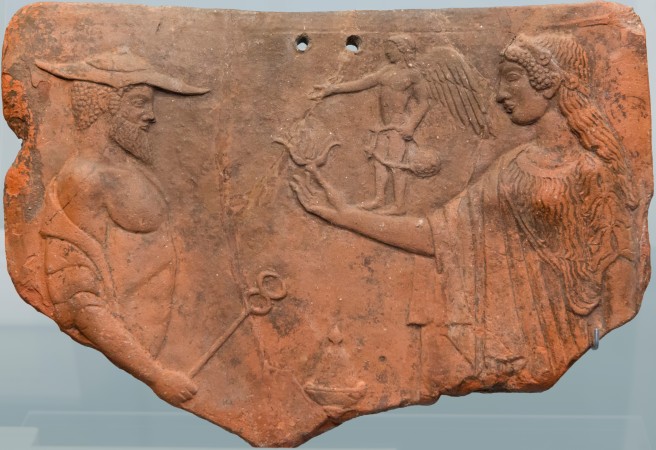 Ἑ&rho;&mu;ῆ&sigmaf; &kappa;&alpha;ὶ Ἀ&phi;&rho;&omicron;&delta;ί&tau;&eta;