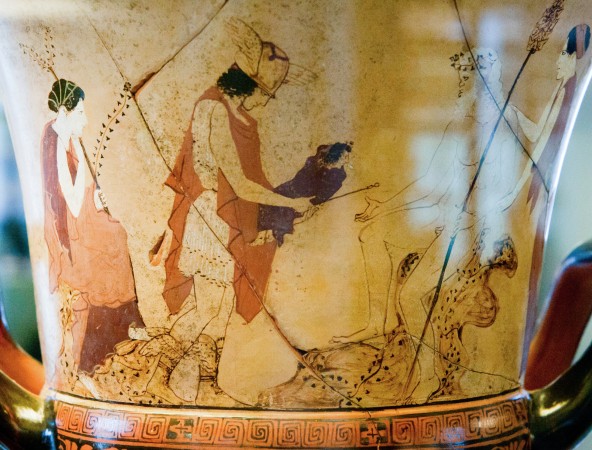 Ἑ&rho;&mu;ῆ&sigmaf; &kappa;&alpha;ὶ &beta;&rho;έ&phi;&omicron;&sigmaf; &Delta;&iota;ό&nu;&upsilon;&sigma;&omicron;&sigmaf;